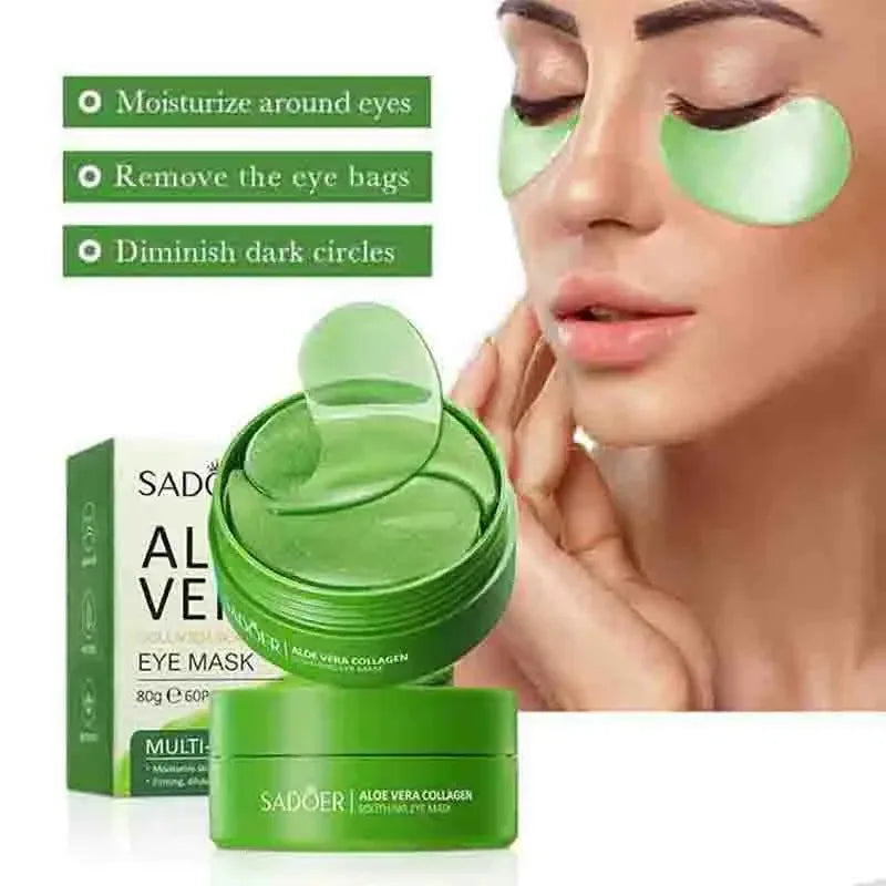 Aloe Vera & Collagen Eye Mask – Hydration & Care for Women 40+